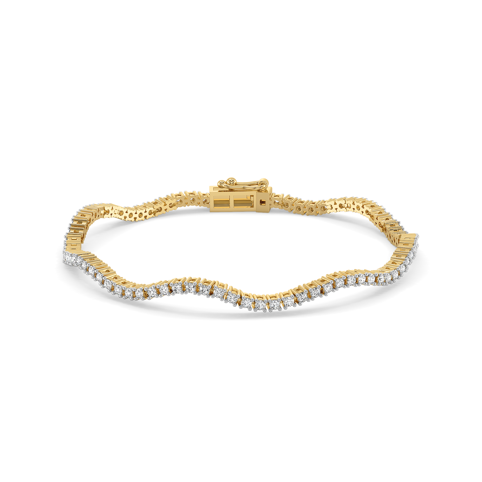 Wavelet - Lab Diamond Tennis Bracelet
