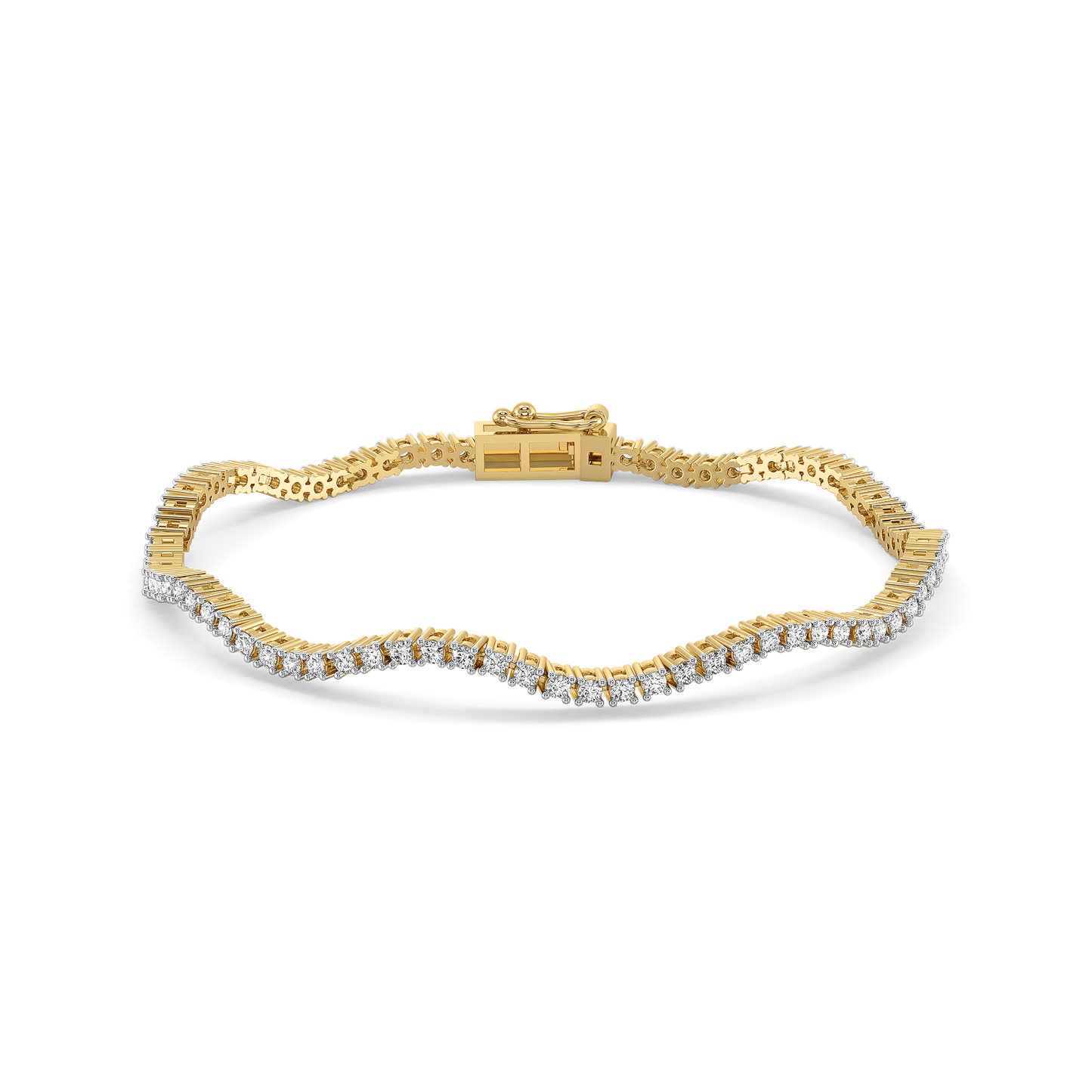 Wavelet - Lab Diamond Tennis Bracelet