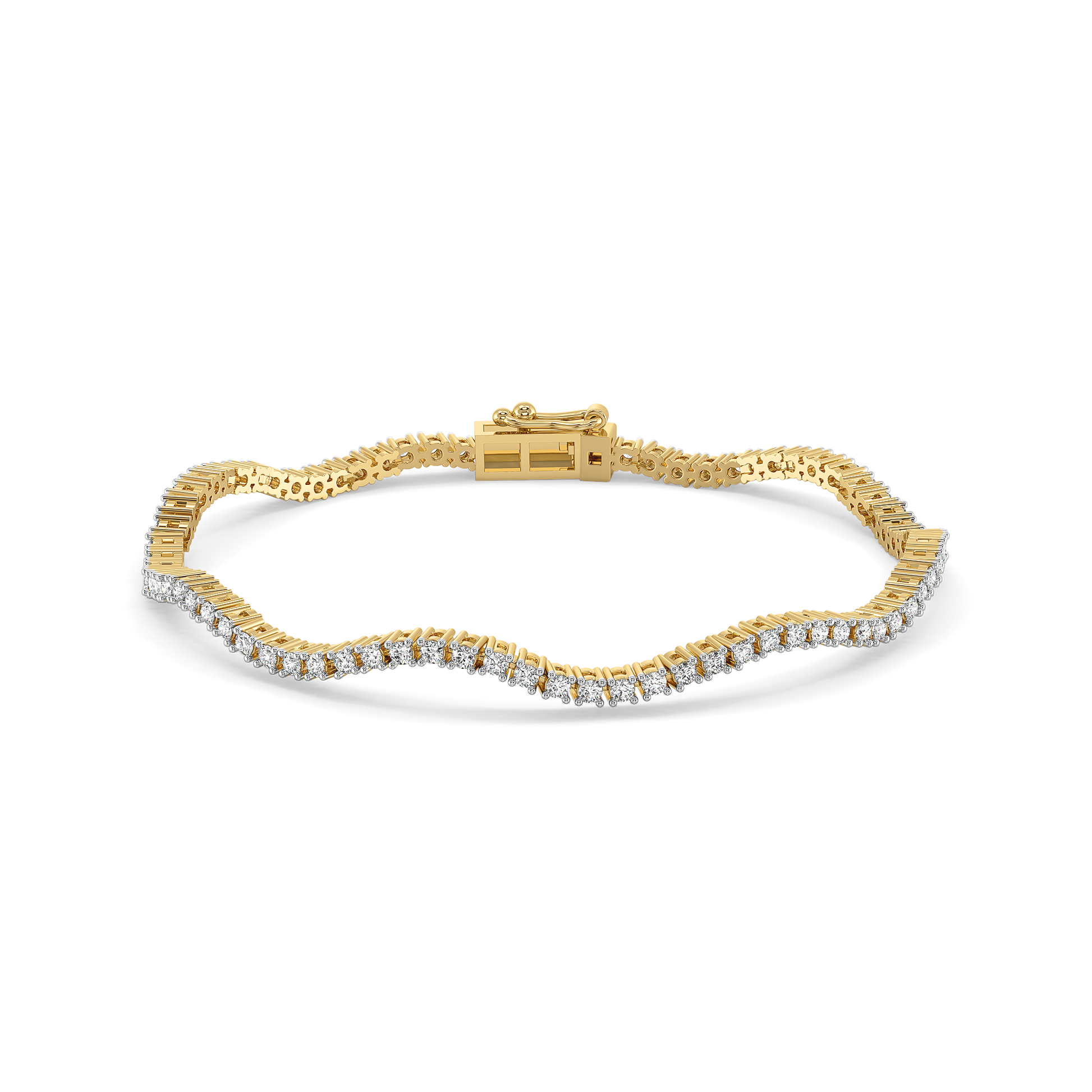 Wavelet - Lab Diamond Tennis Bracelet
