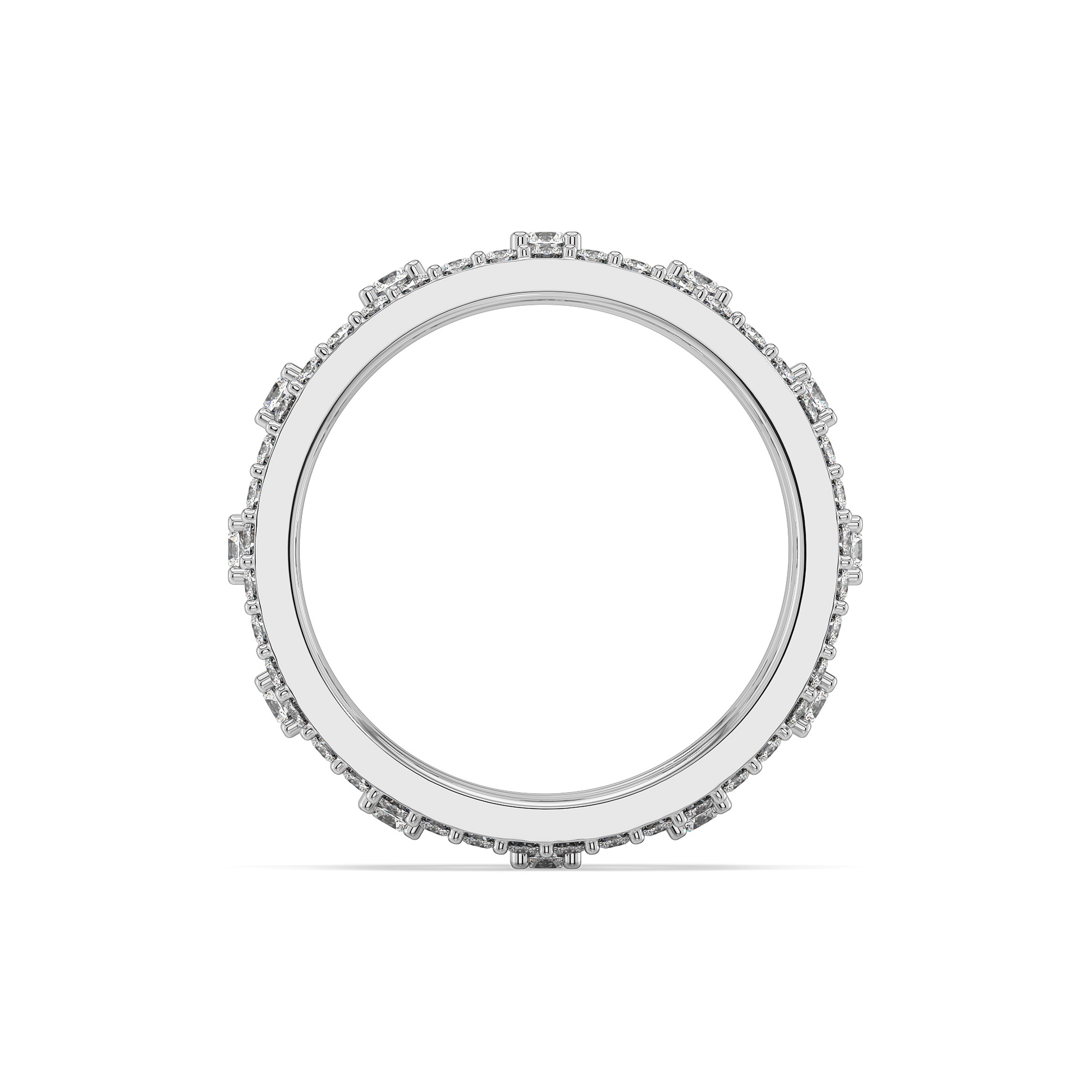 Bridgelight - Lab Diamond Solitaire Eternity Ring