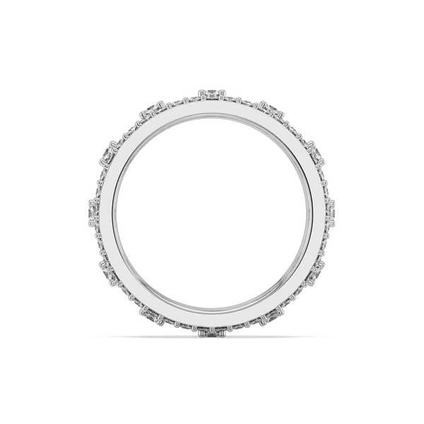 Lukson Lab Grown Diamond Solitaire Eternity Ring Online