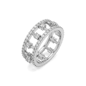 Bridgelight - Lab Diamond Solitaire Eternity Ring