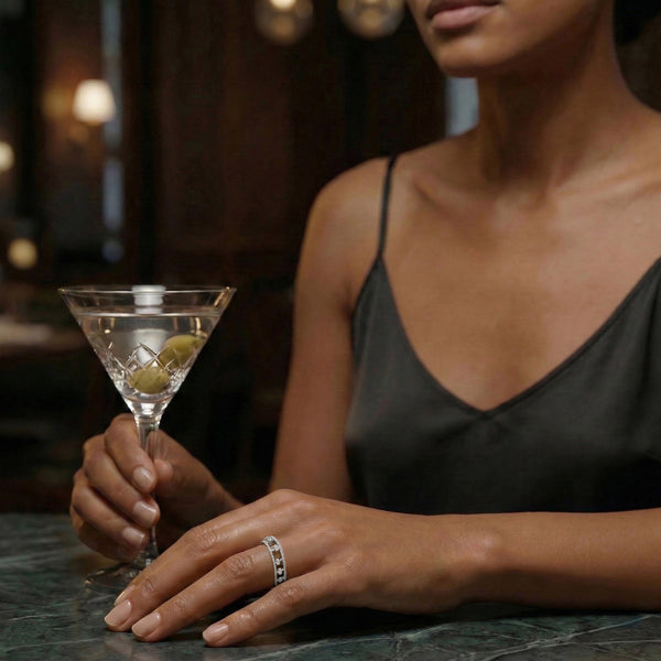 Bridgelight - Lab Diamond Solitaire Eternity Ring