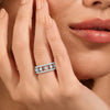 Bridgelight - Lab Diamond Solitaire Eternity Ring