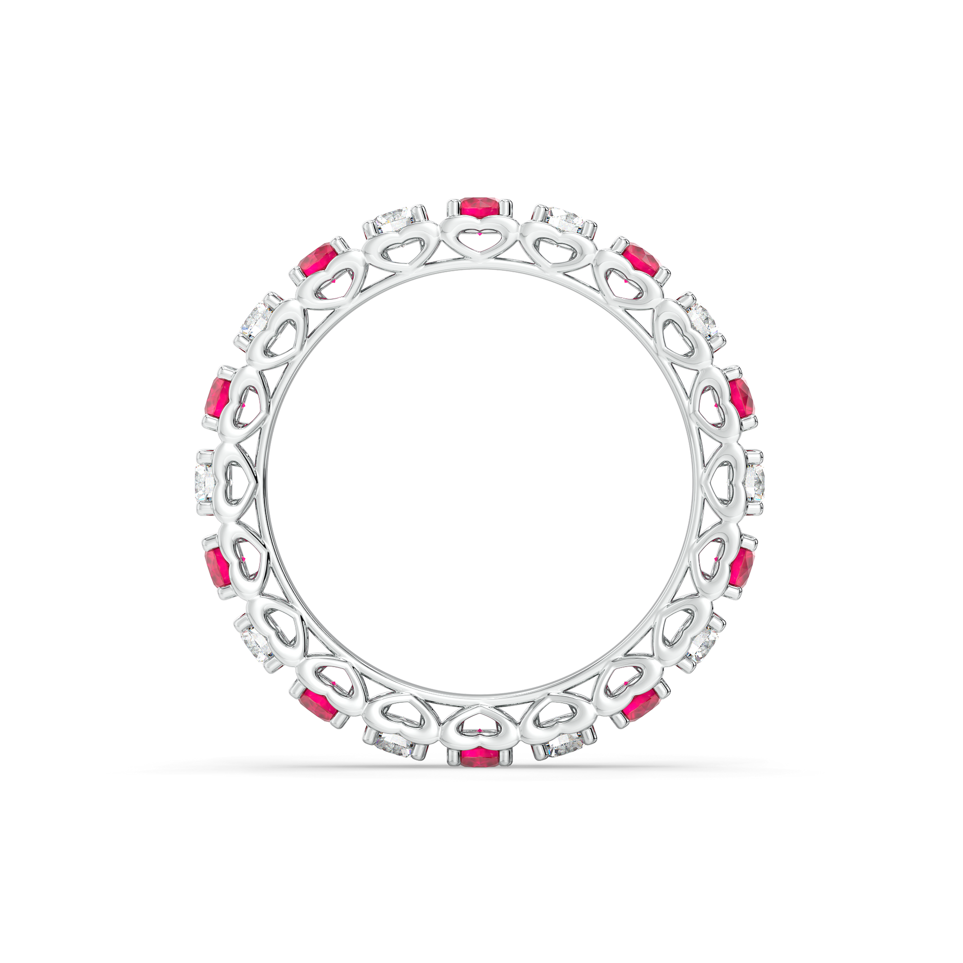 Scarlet Whisper - Lab Diamond Eternity Ring