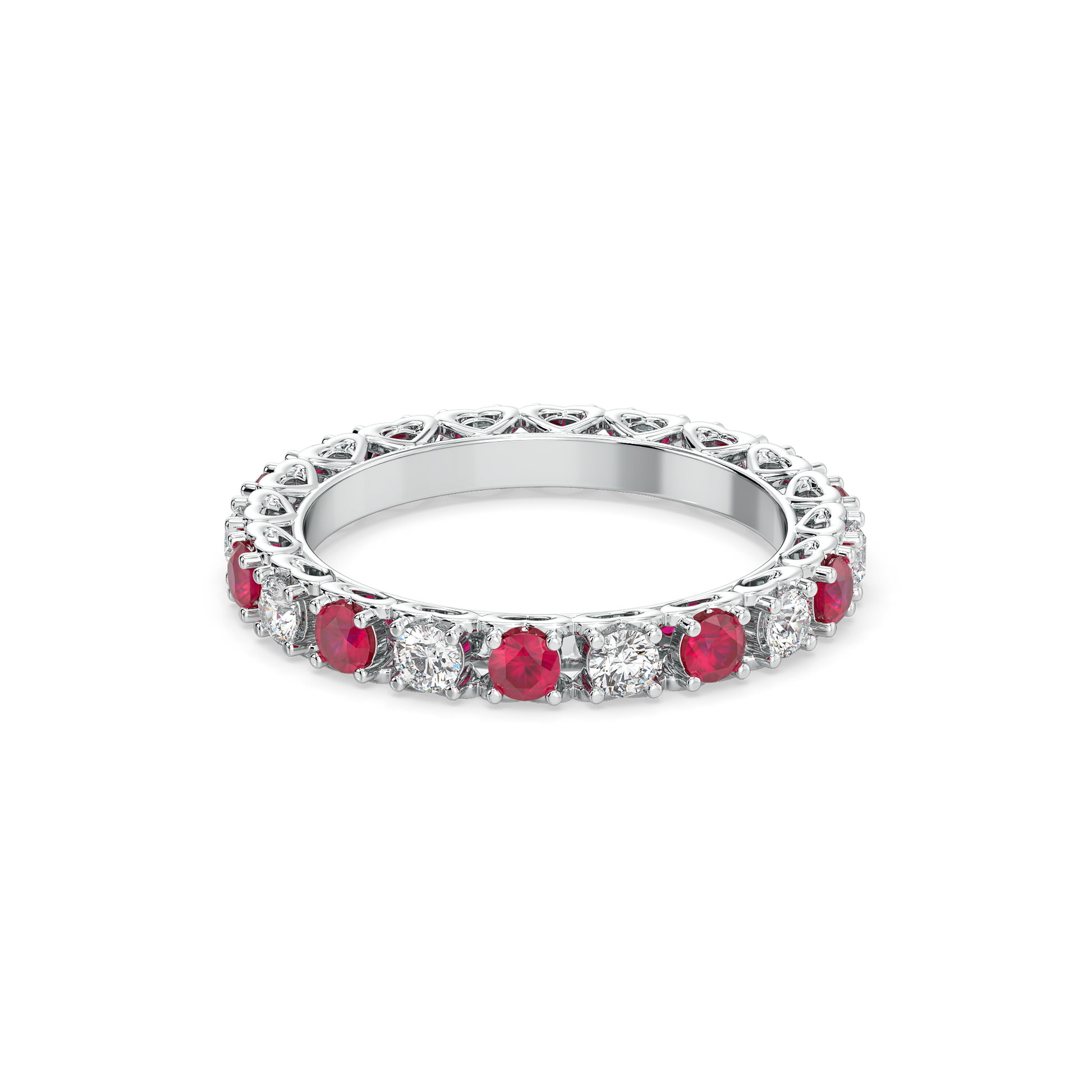 Scarlet Whisper - Lab Diamond Eternity Ring