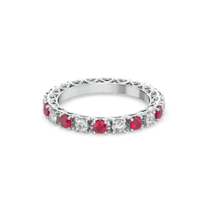 Scarlet Whisper - Lab Diamond Eternity Ring