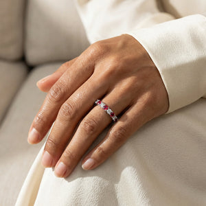 Scarlet Whisper - Lab Diamond Eternity Ring