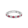 Lukson Scarlet Whisper Lab Grown Diamond Eternity Ring in India