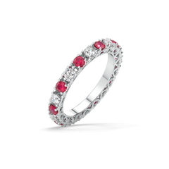 Scarlet Whisper - Lab Diamond Eternity Ring