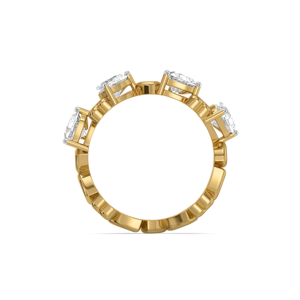 Lukson Lovelink Lab Grown Diamond Eternity Ring for Women