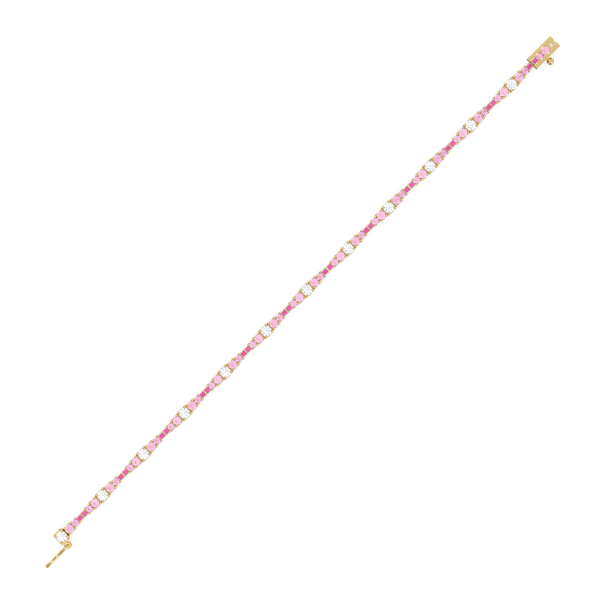 Blushline - Lab Grown Diamond Tennis Bracelet Online - Lukson 