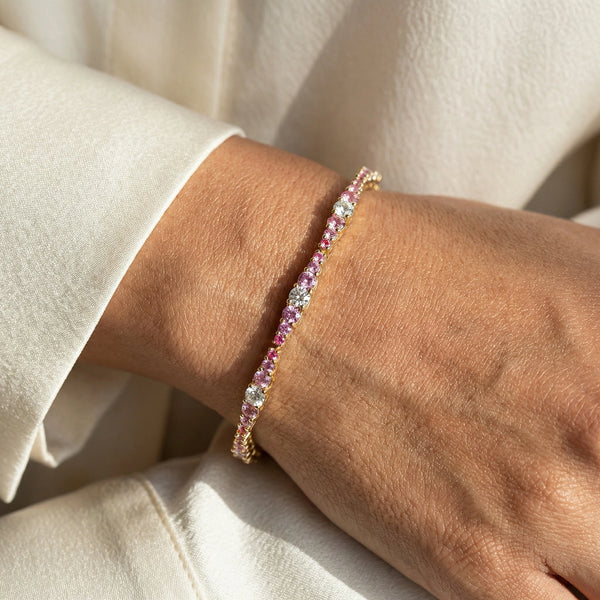 Blushline - Lab Diamond Tennis Bracelet