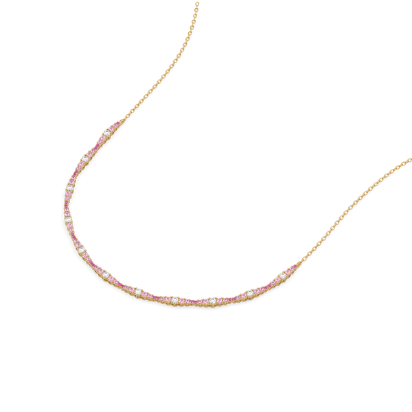 Blushline Lab Grown Diamond Necklace - Lukson 