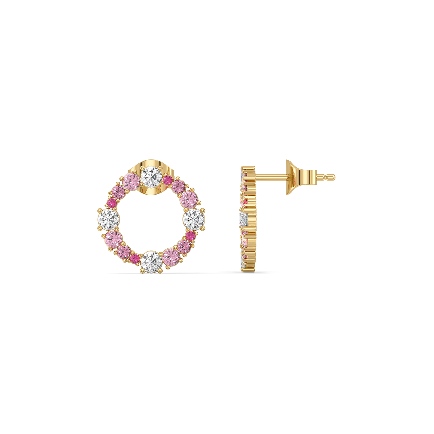 Blushline - Lab Diamond Stud Earrings
