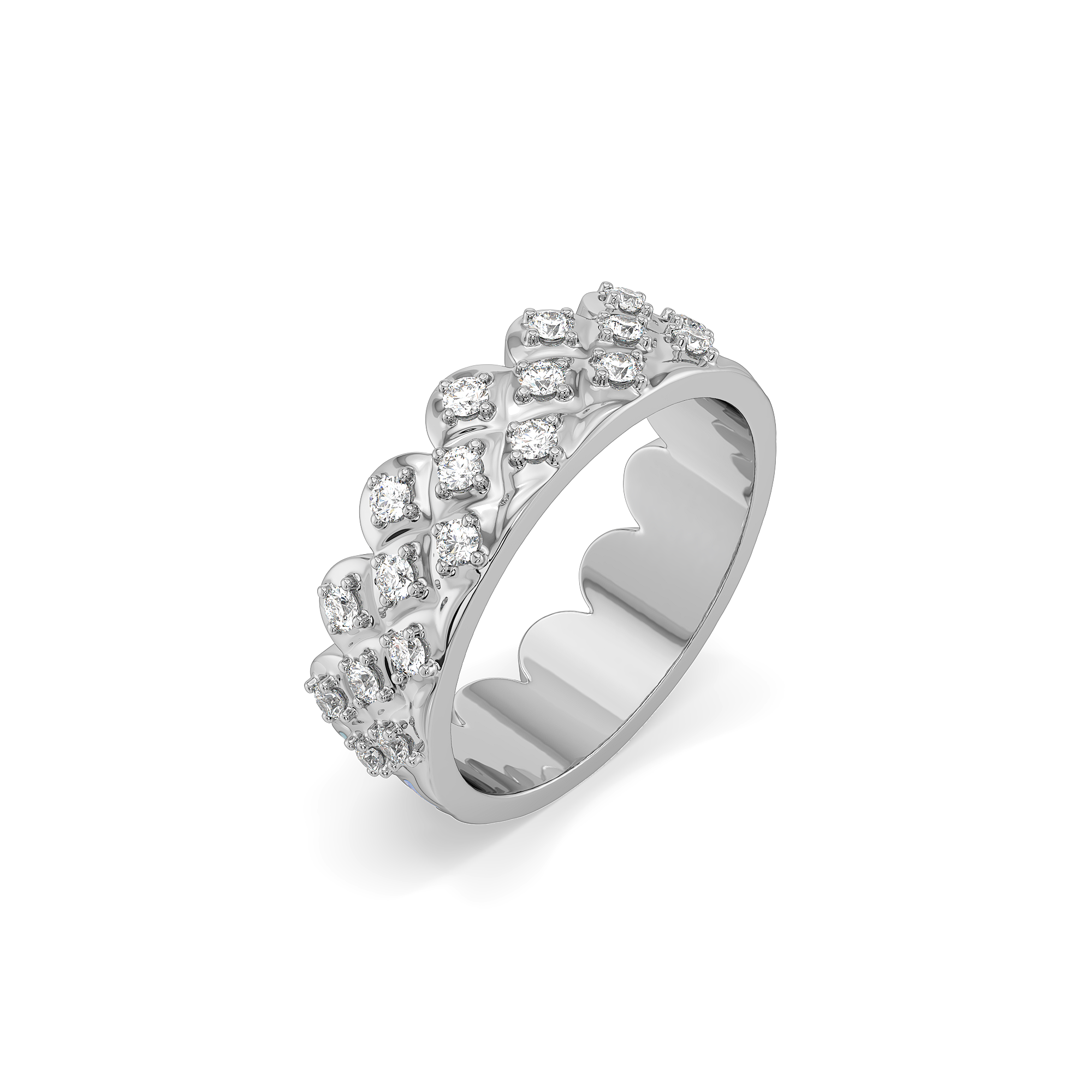 Blue Haze - Lab Diamond Eternity Ring