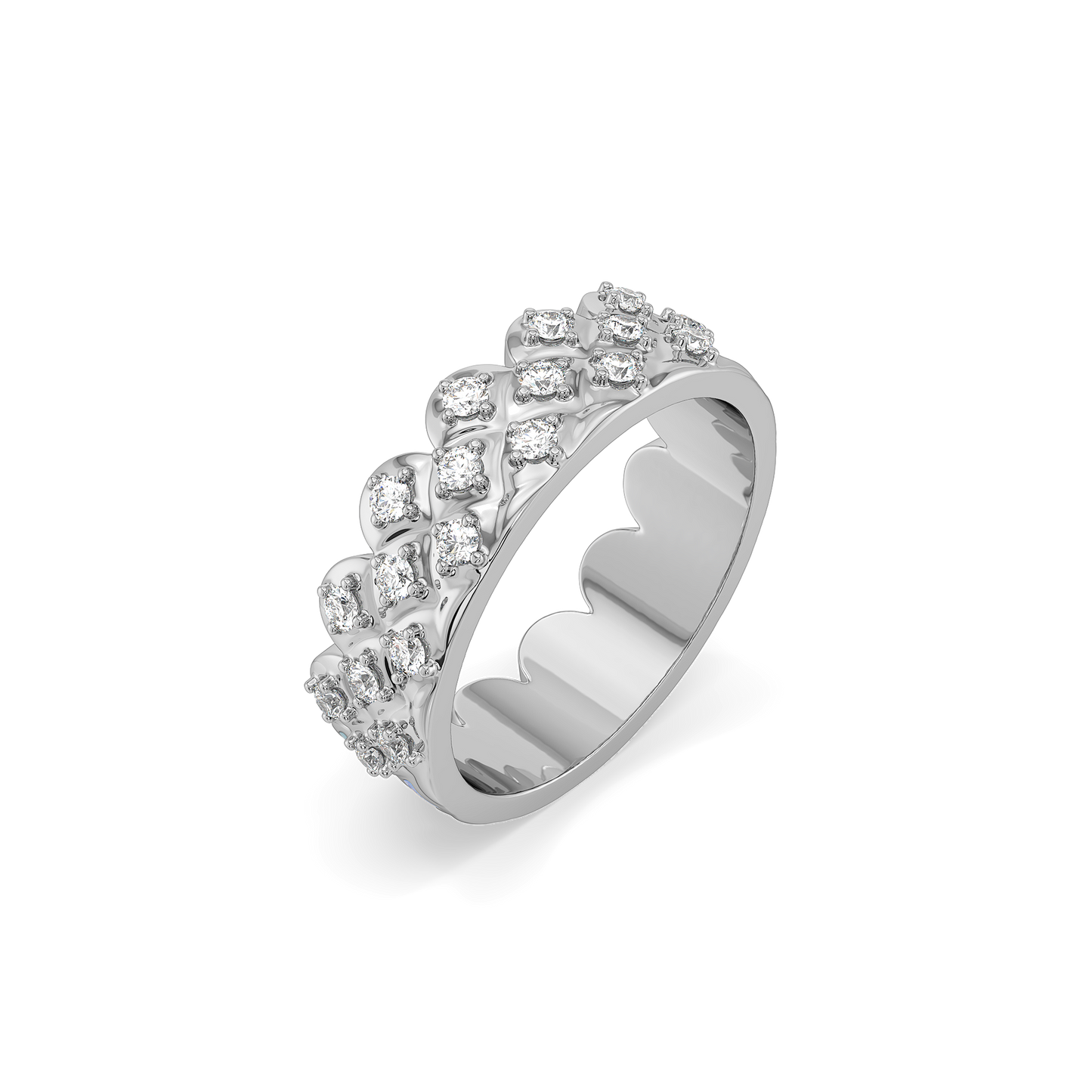 Blue Haze - Lab Diamond Eternity Ring