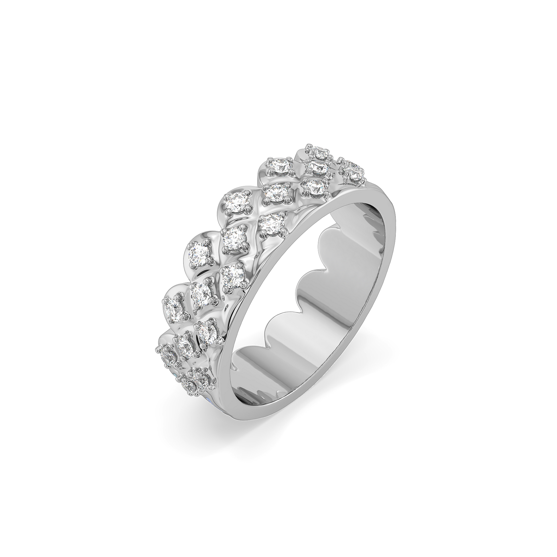 Blue Haze - Lab Diamond Eternity Ring