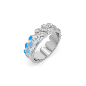 Blue Haze - Lab Diamond Eternity Ring