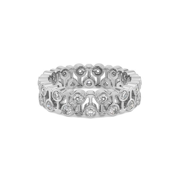 Lukson Linklight Lab Grown Diamond Eternity Ring in India