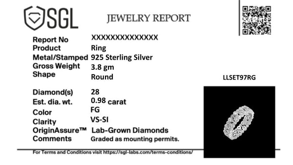 Linklight - Lab Diamond Eternity Ring