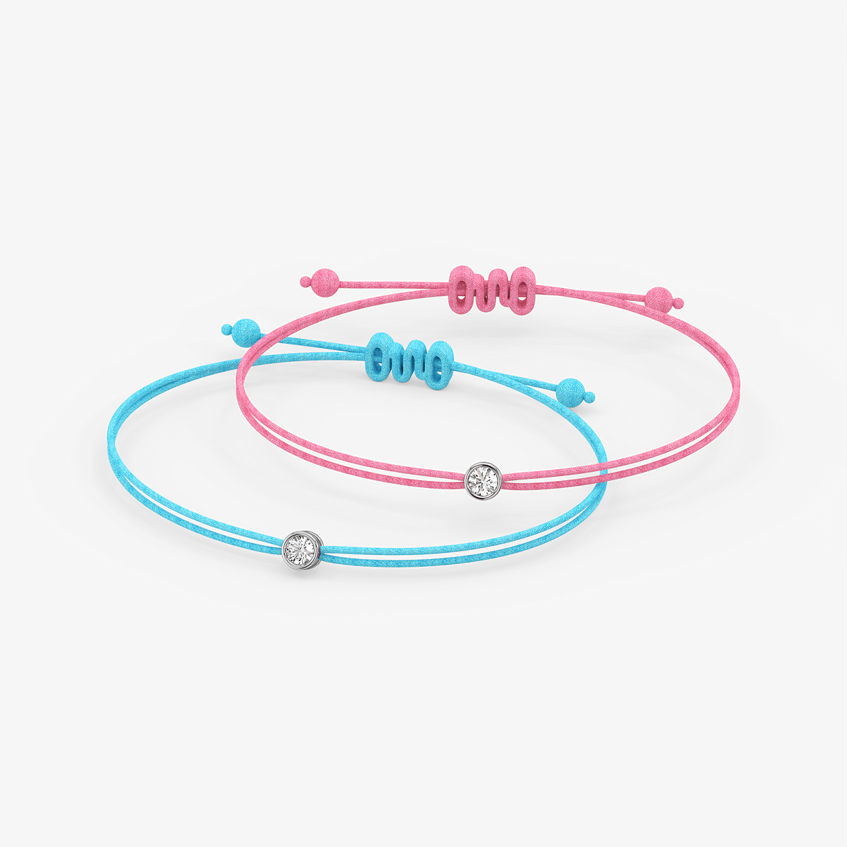 Forever Two – Lab Diamond BFF Bracelets