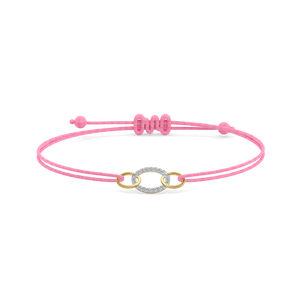 Link & Laugh – Lab Diamond BFF Bracelet