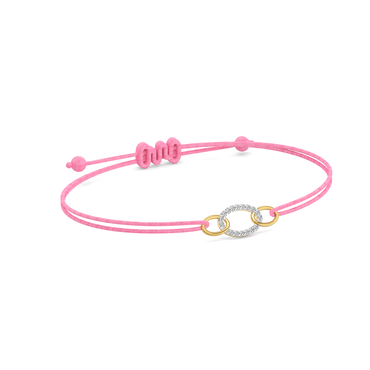 Link & Laugh – Lab Diamond BFF Bracelet