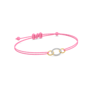 Link & Laugh – Lab Diamond BFF Bracelet