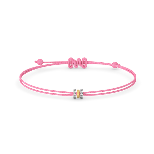 Trio Ties – Lab Grown Diamond BFF Bracelet for Women - Lukson
