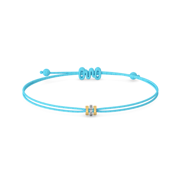 Trio Ties – Lab Grown Diamond BFF Bracelet Online - Lukson 