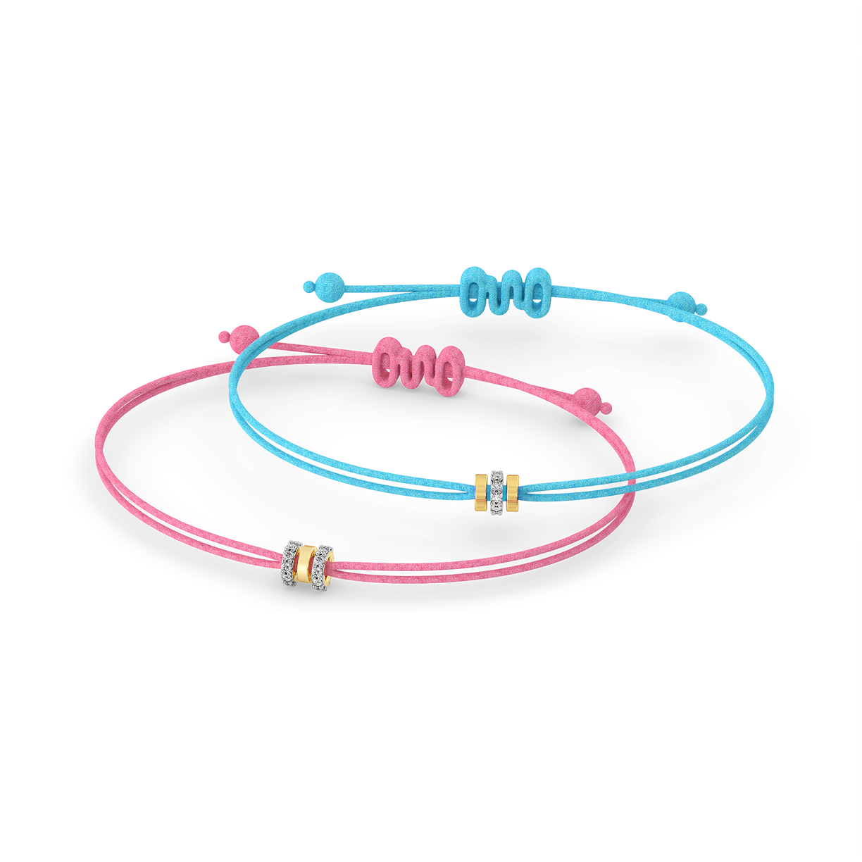 Trio Ties – Lab Diamond BFF Bracelet