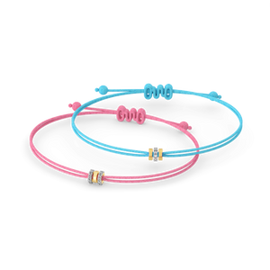 Trio Ties – Lab Diamond BFF Bracelet