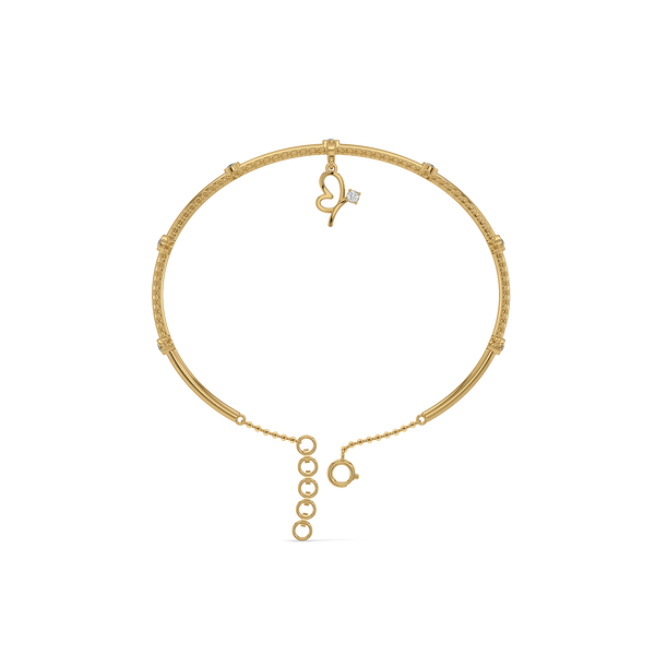 Chic like Rachel - Lab Diamond Layered Bangle