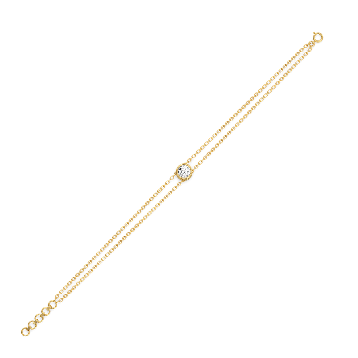 Monica’s Signature Stack – Lab Diamond Bracelet