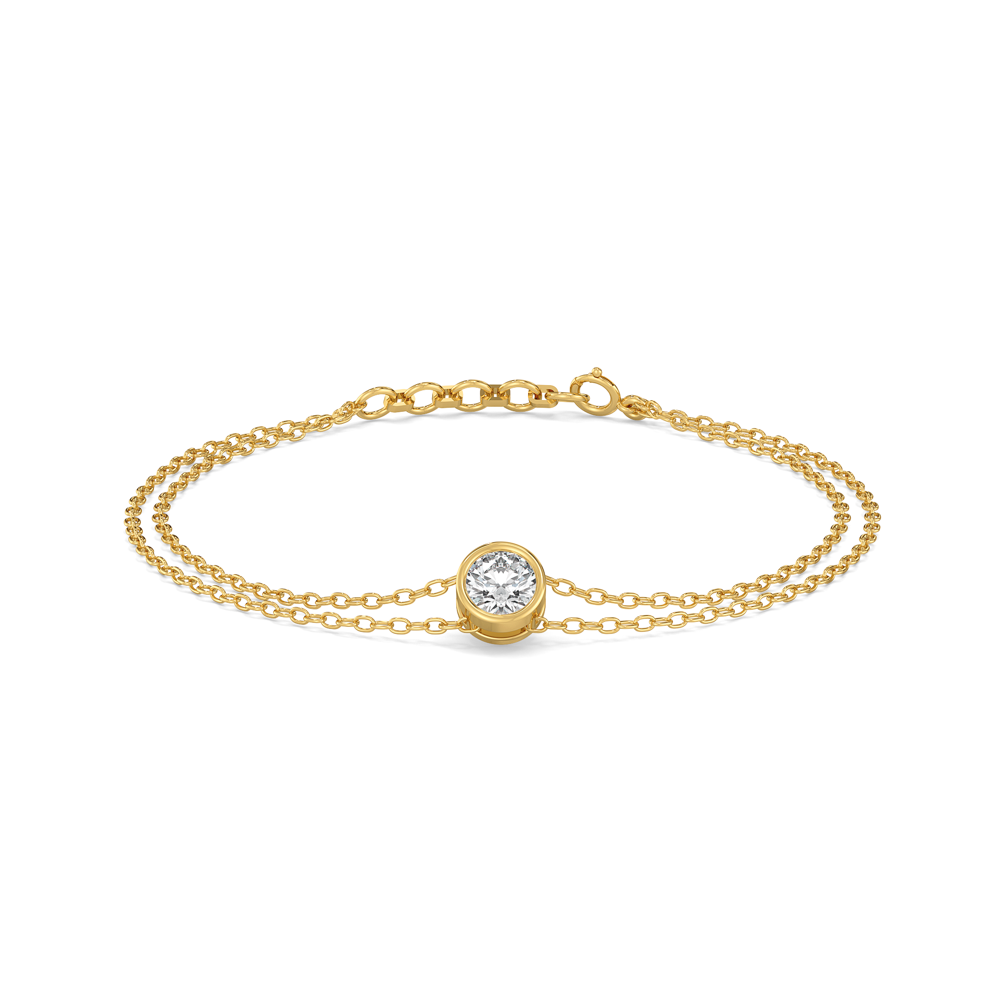 Monica’s Signature Stack – Lab Diamond Bracelet