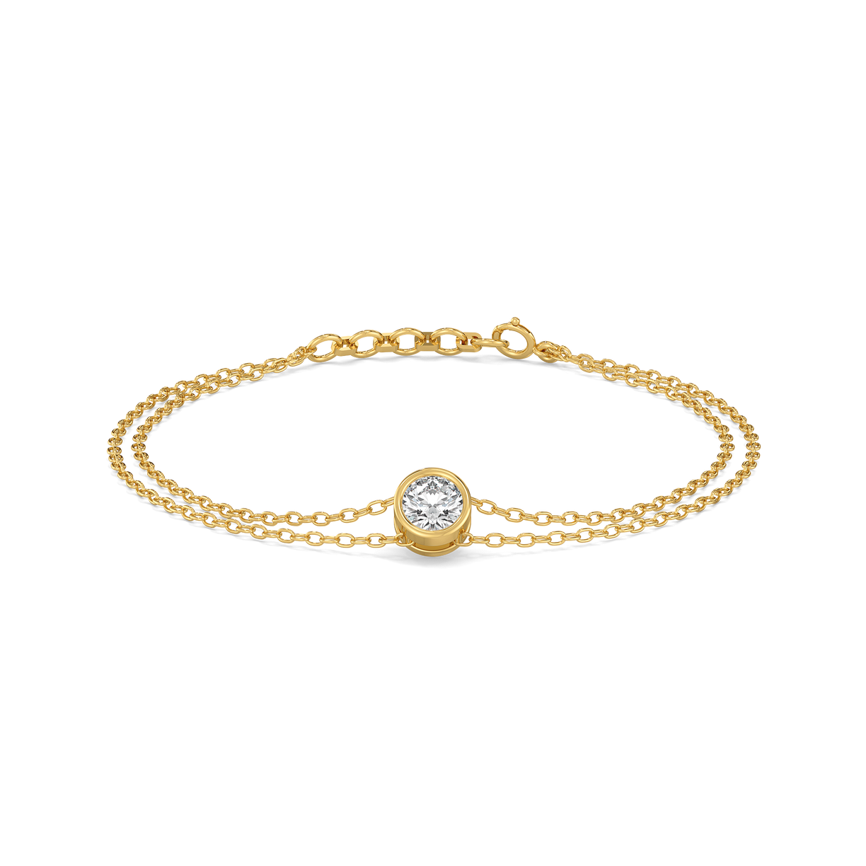 Monica’s Signature Stack – Lab Diamond Bracelet