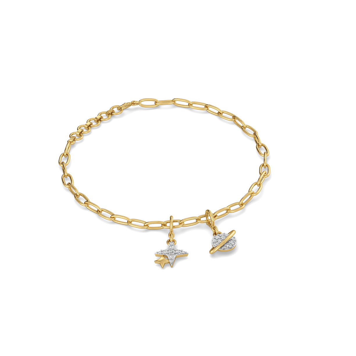 Phoebe’s Cosmic Set – Lab Diamond Charms