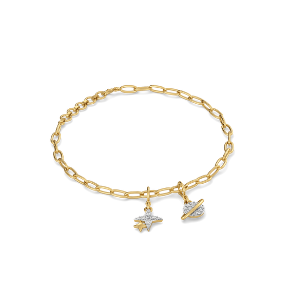 Phoebe’s Cosmic Set – Lab Grown Diamond Charms for Women - Lukson 