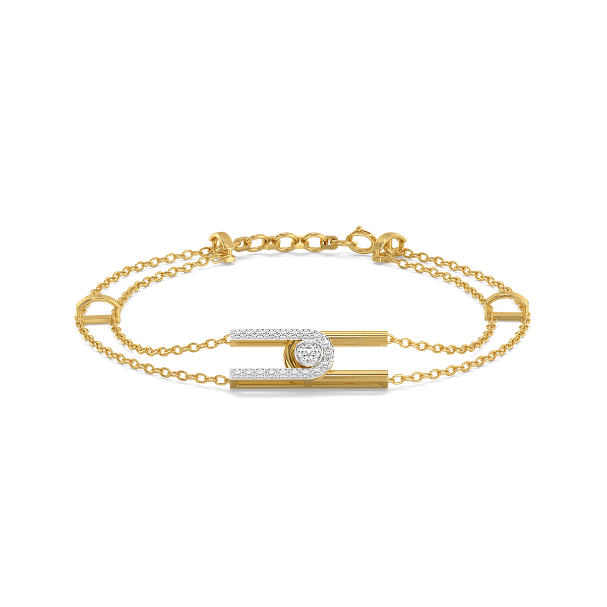Linked For Life – Lab Diamond Bracelet