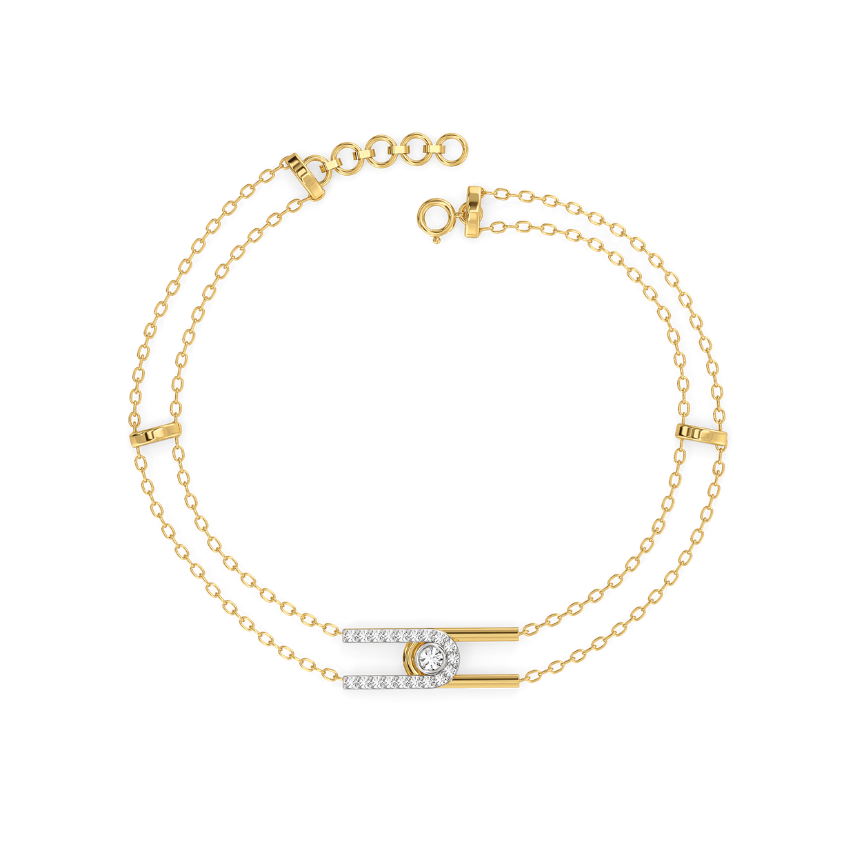 Linked For Life – Lab Diamond Bracelet