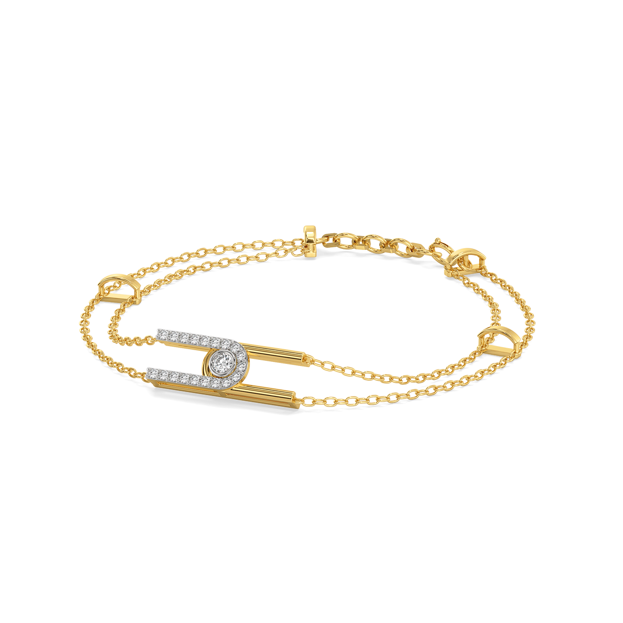 Linked For Life – Lab Diamond Bracelet