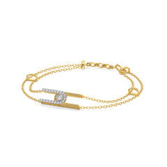 Linked For Life – Lab Diamond Bracelet
