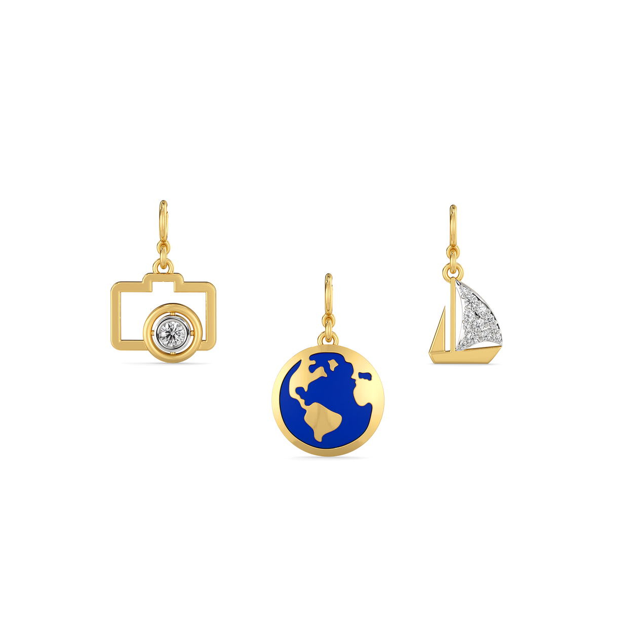Phoebe’s Passport - Lab Diamond Travel Charms