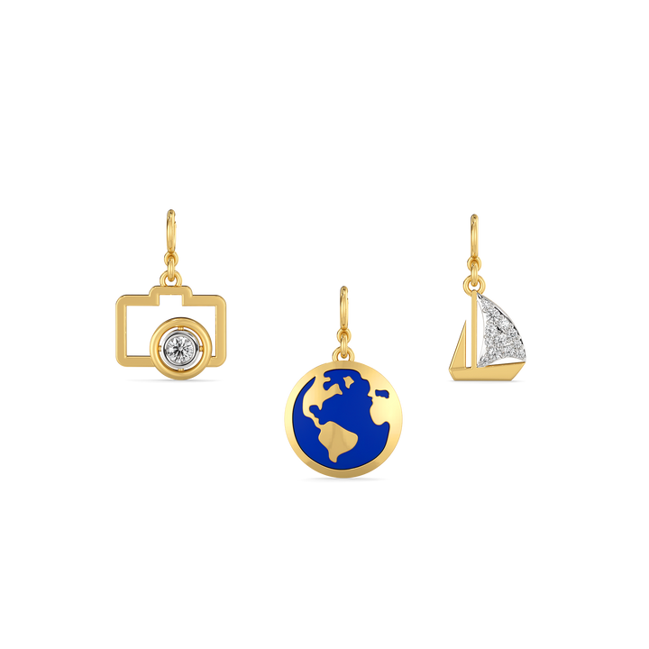 Phoebe’s Passport - Lab Diamond Travel Charms