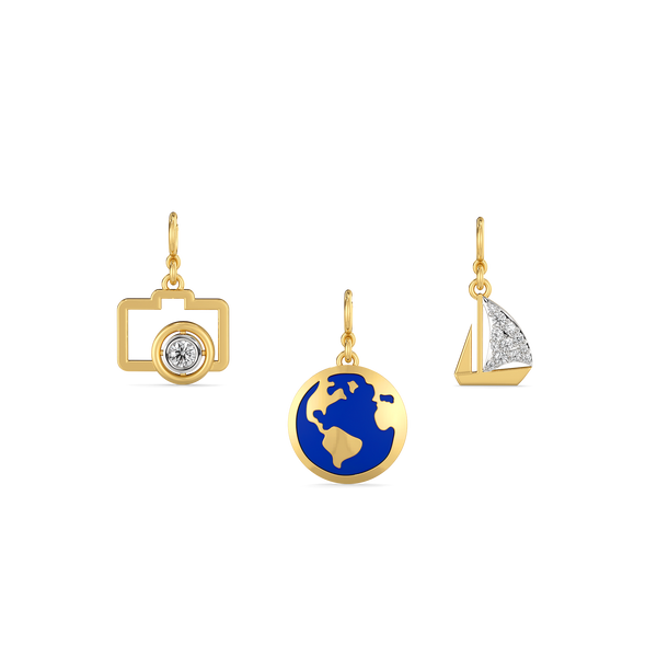 Lukson Phoebe’s Passport - Lab Grown Diamond Travel Charms