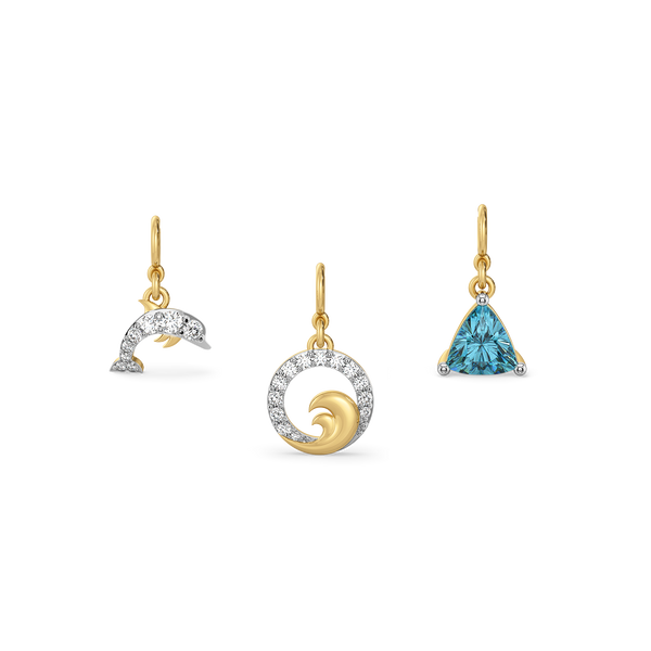 Tidal Trinkets - Lab Grown Diamond Sea Charms Online - Lukson 