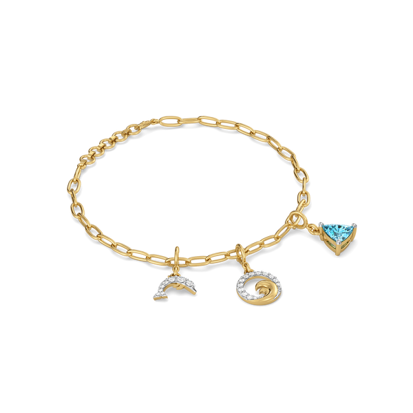 Tidal Trinkets - Lab Grown Diamond Sea Charms - Lukson 