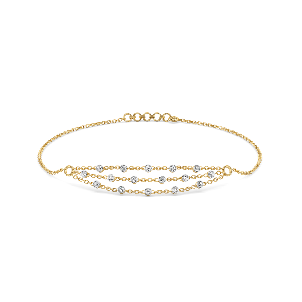 Layer It On, Monica – Lab Diamond Bracelet