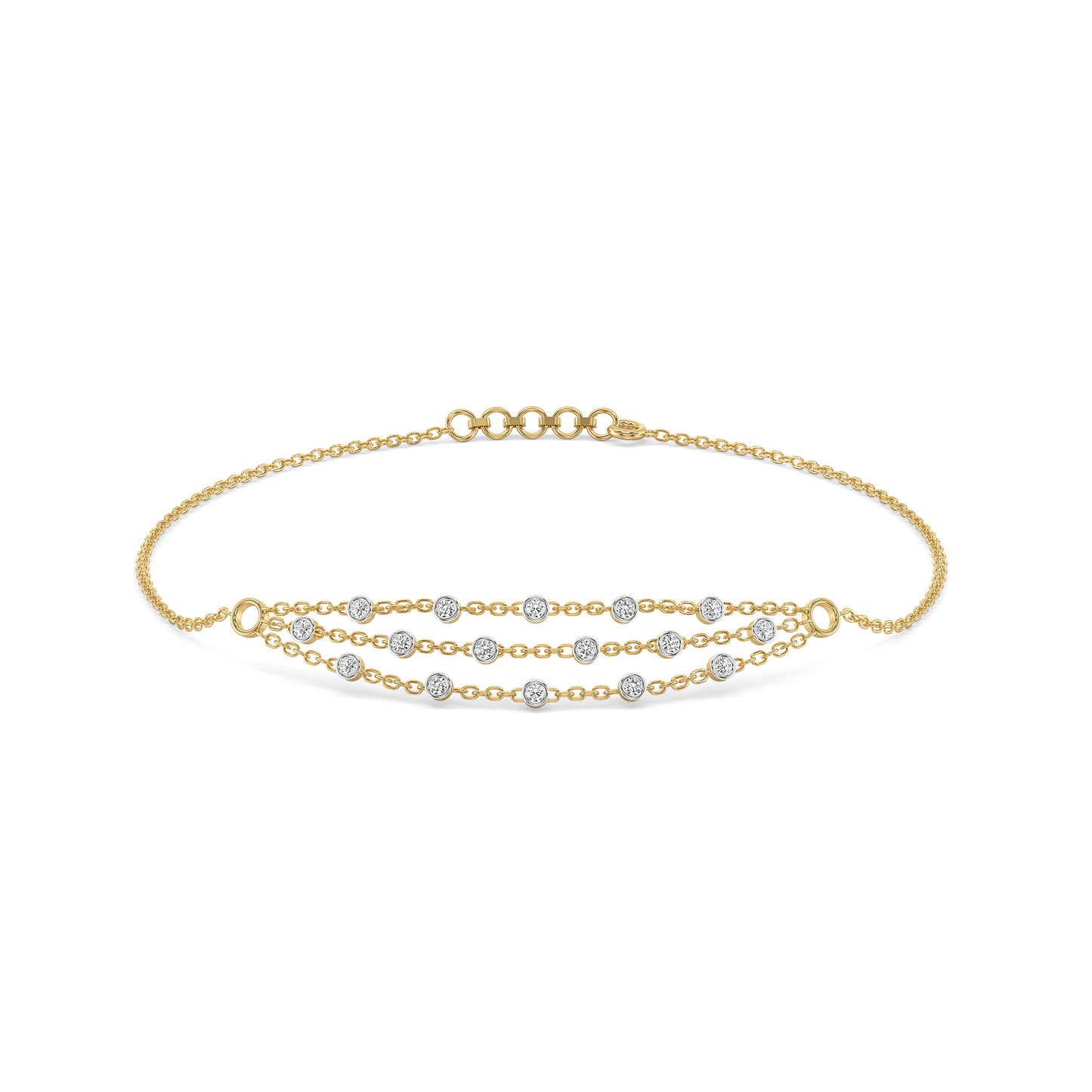 Layer It On, Monica – Lab Diamond Bracelet